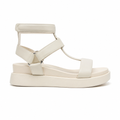 Versailles women's light neutral leather sandals