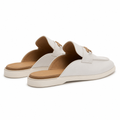 Madeleine women's white mules product detail