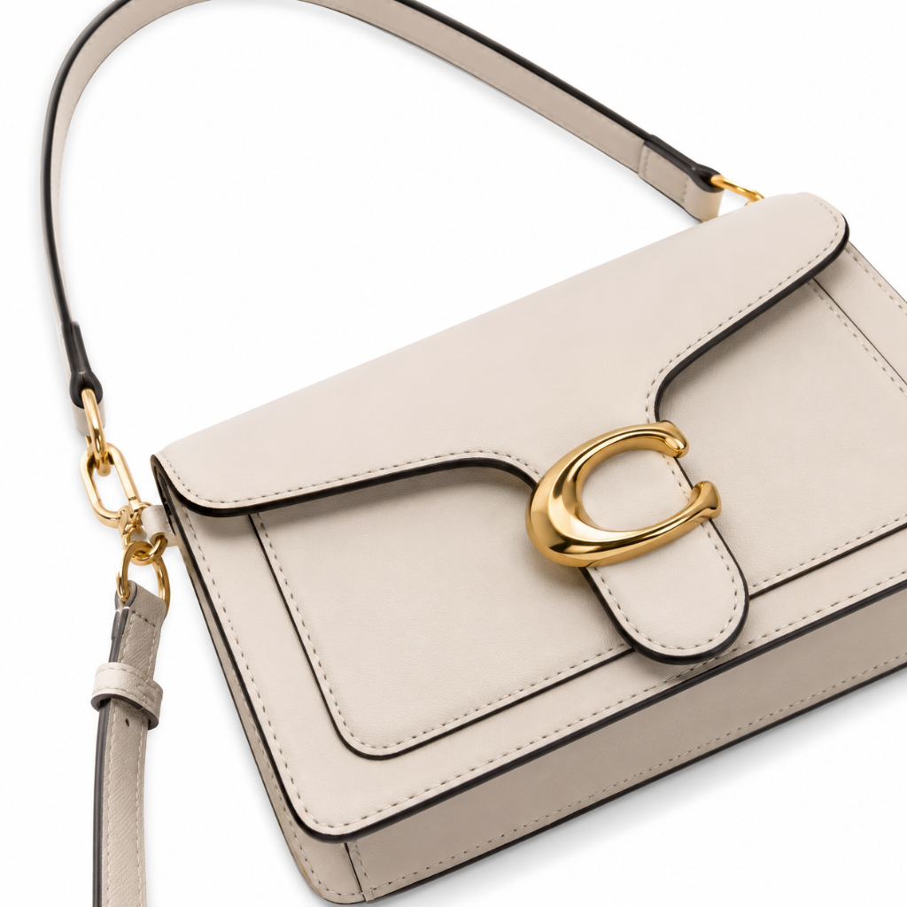 Montmartre women's white shoulder bag side profile