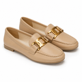 Nice women's khaki loafers product detail