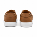 Monaco women's brown loafers sole detail