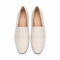 Bordeaux women's white loafers product detail