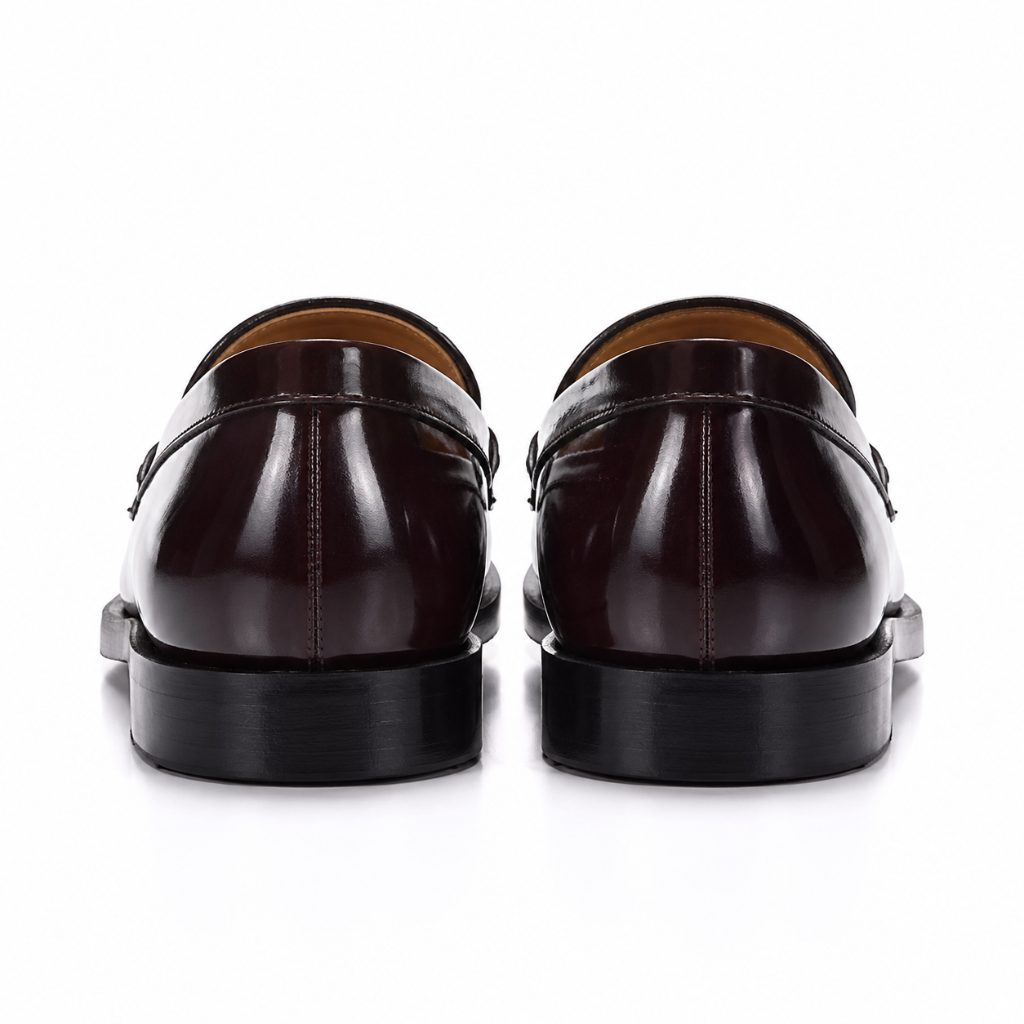 Paris women's brown loafers sole detail
