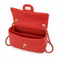 Louvre women's red shoulder bag product detail