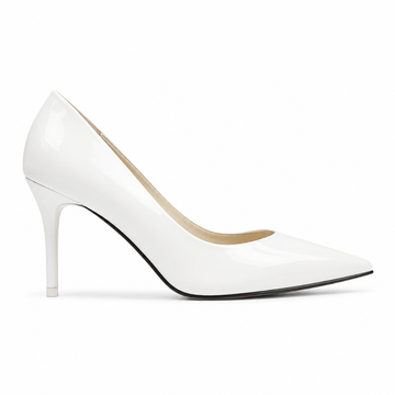 Annecy women's white court shoes