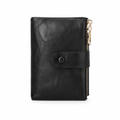 As women's black wallet