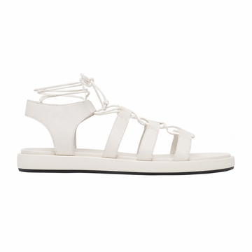 Monaco women's white sandals