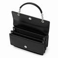 Concorde women's black shoulder bag interior detail