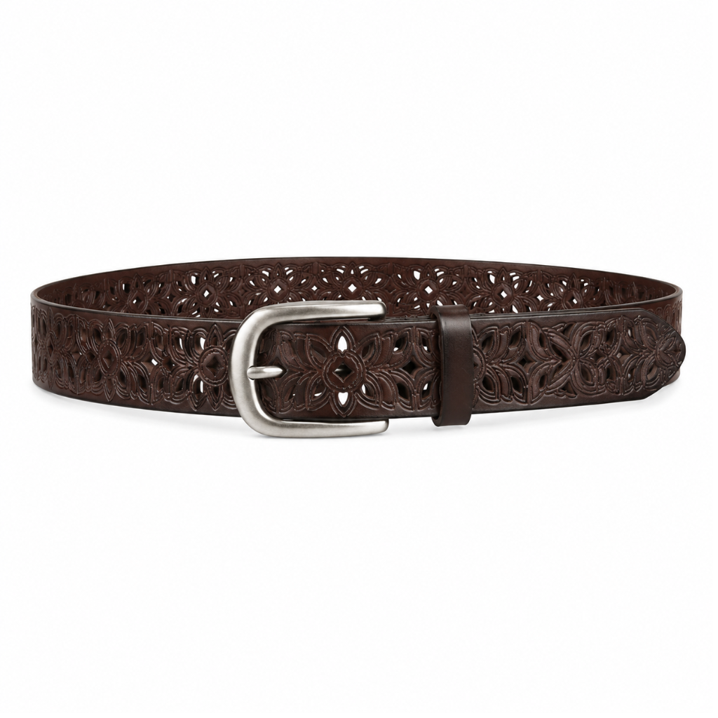 Sevilla women's brown leather belt