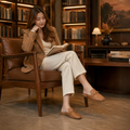 Vendôme women's caramel mules additional view