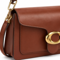 Montmartre women's brown shoulder bag side profile