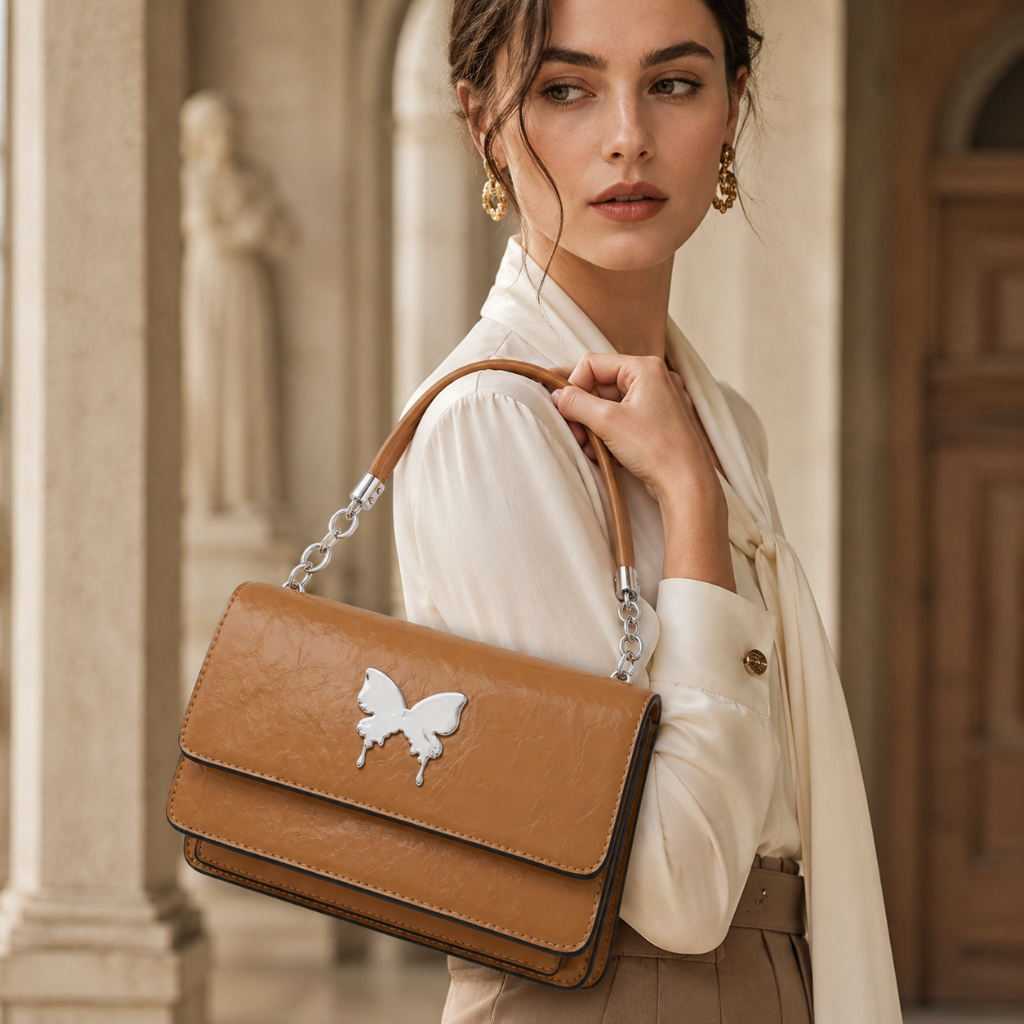Concorde women's brown shoulder bag alternate angle