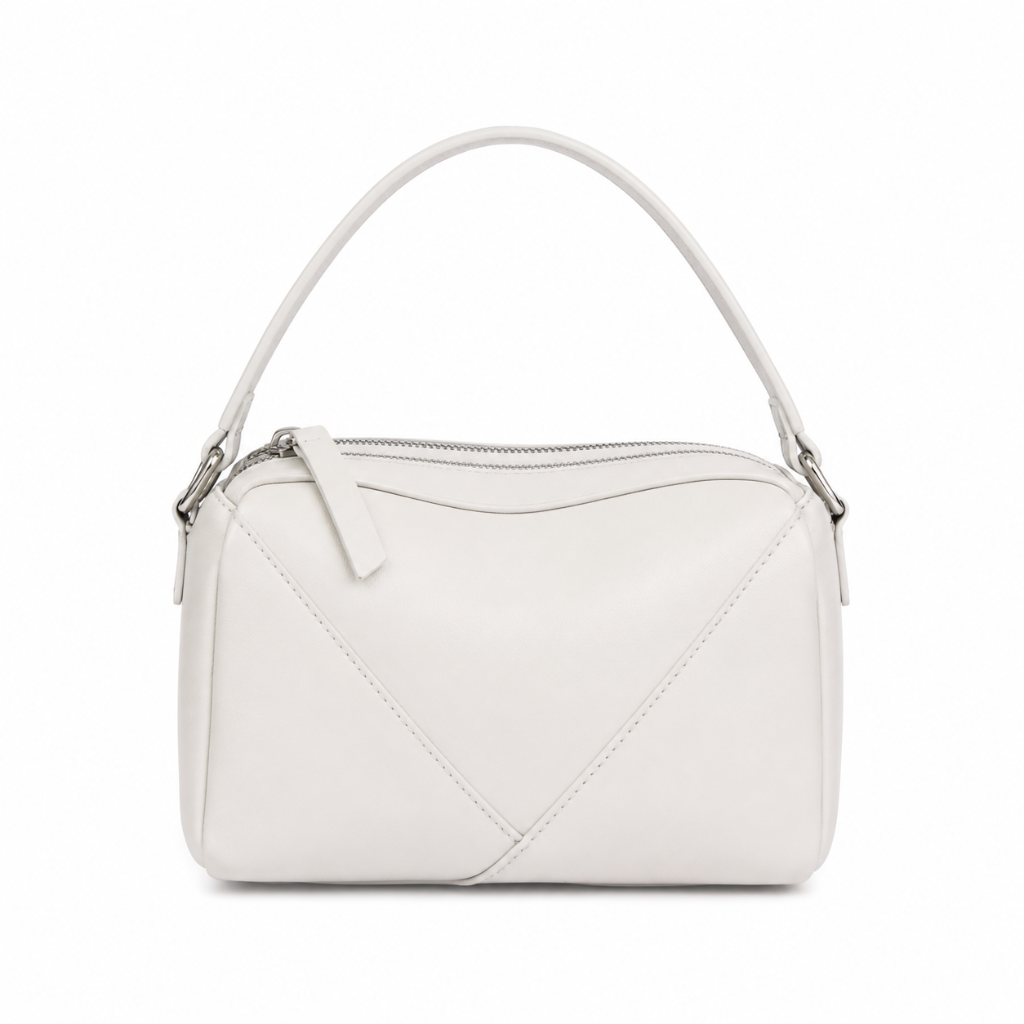 Tuileries women's white shoulder bag