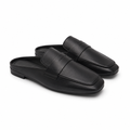 Sorbonne women's black mules side profile