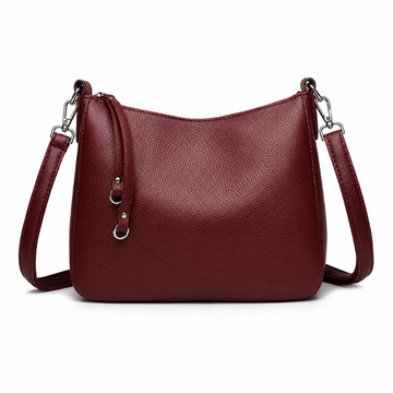 Opera women's burgundy shoulder bag