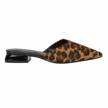 Rome women's leopard-print mules