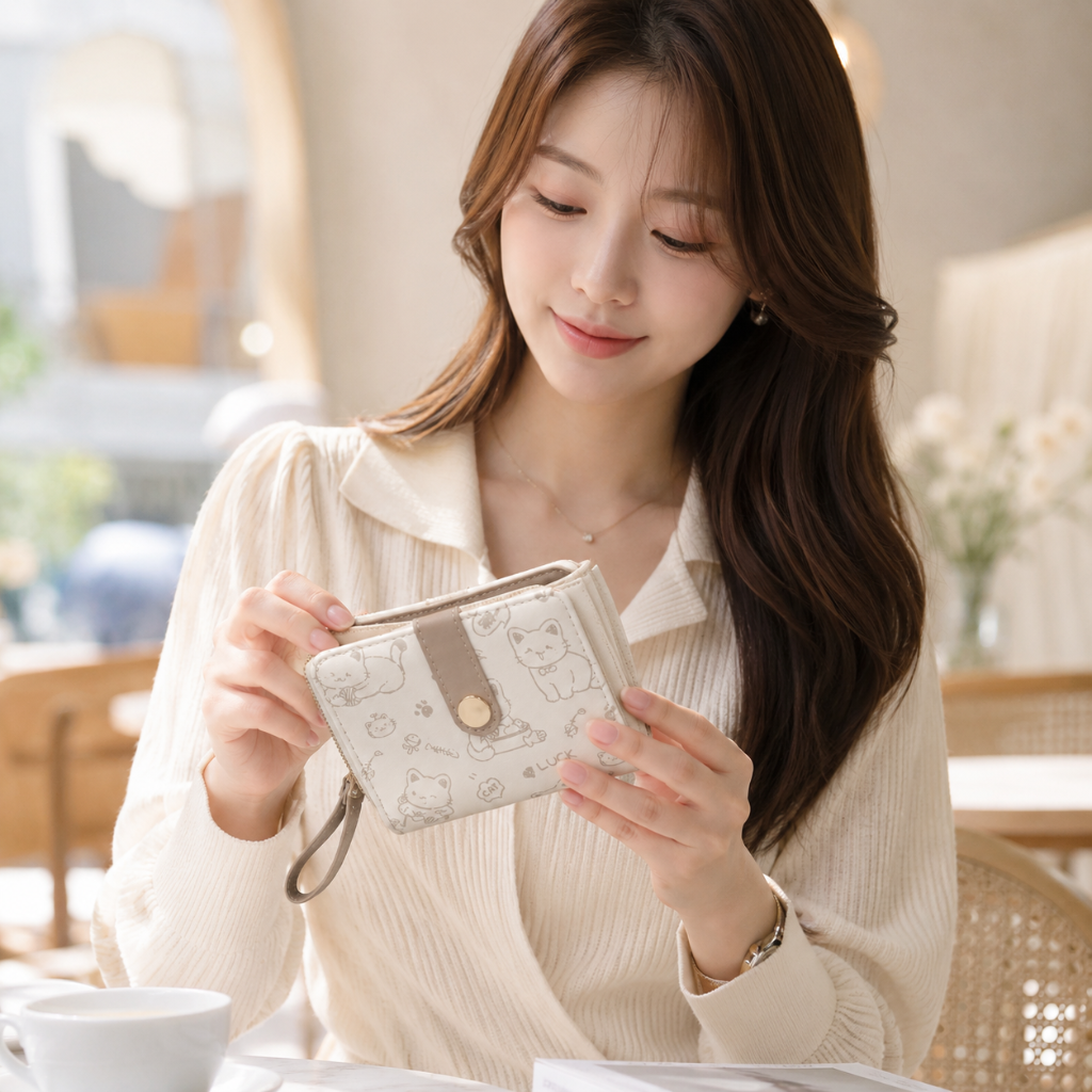 Tuscany women's off-white wallet alternate angle