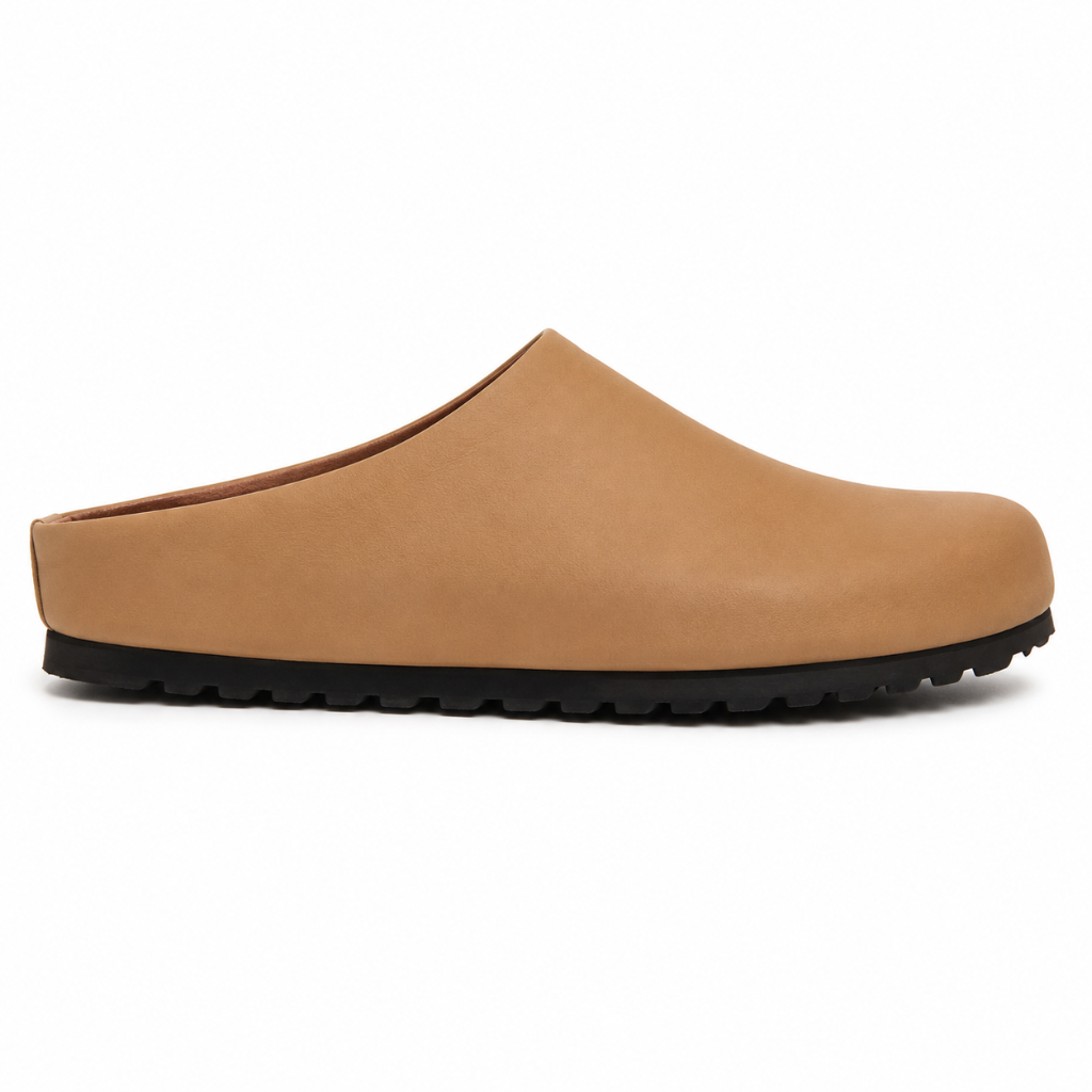 Annecy women's brown leather sandals