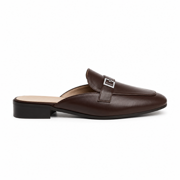 Luxembourg women's brown mules