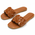 Nice women's caramel sandals sole detail