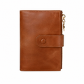 As women's caramel wallet