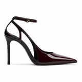 Paris women's burgundy court shoes