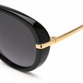 Majorca black sunglasses side profile
