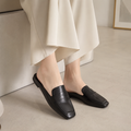 Sorbonne women's black mules alternate angle