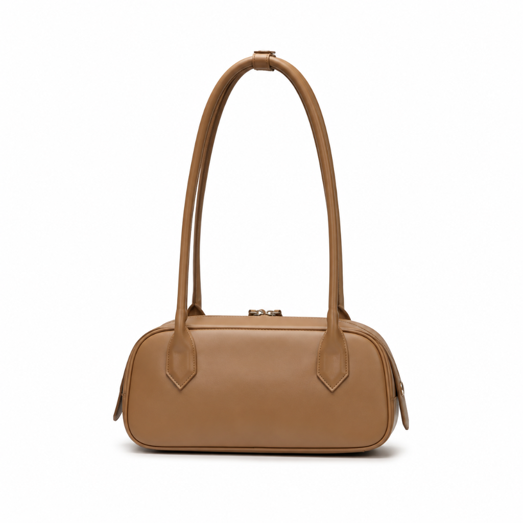 Bastille women's khaki shoulder bag PU material detail