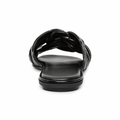 Nice women's black sandals fastening detail