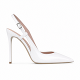 Avignon women's white court shoes