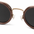 Dubrovnik circular sunglasses side profile