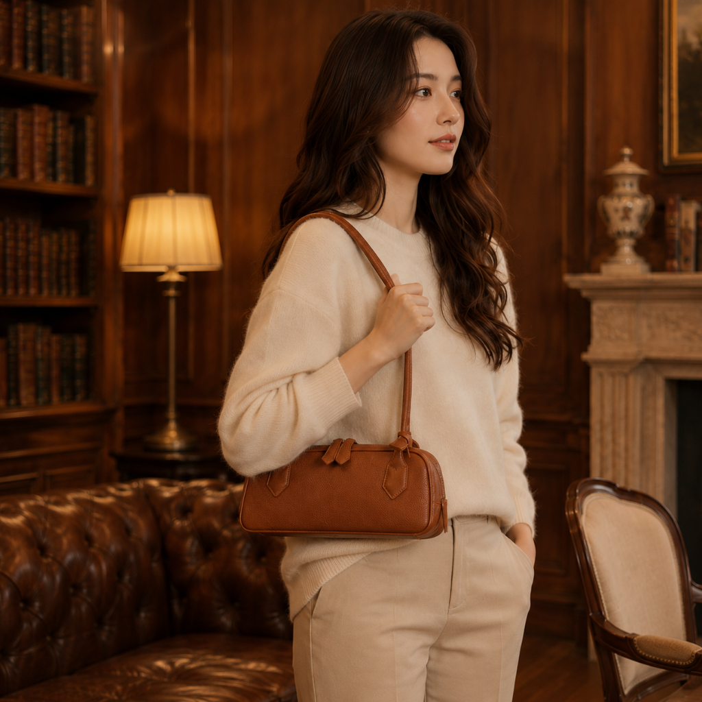 Bastille women's brown shoulder bag alternate angle