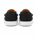 Monaco women's black loafers sole detail