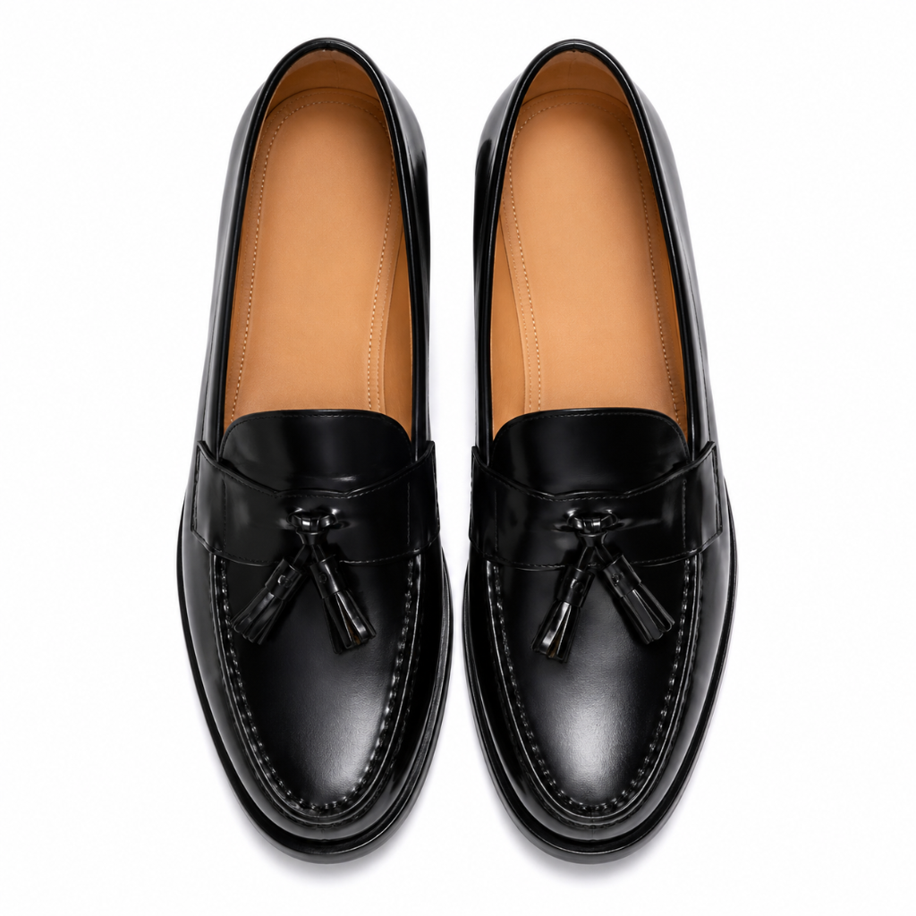 Paris women's black loafers product detail