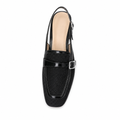 Milan women's black mules product detail