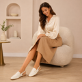Milan women's white mules additional view