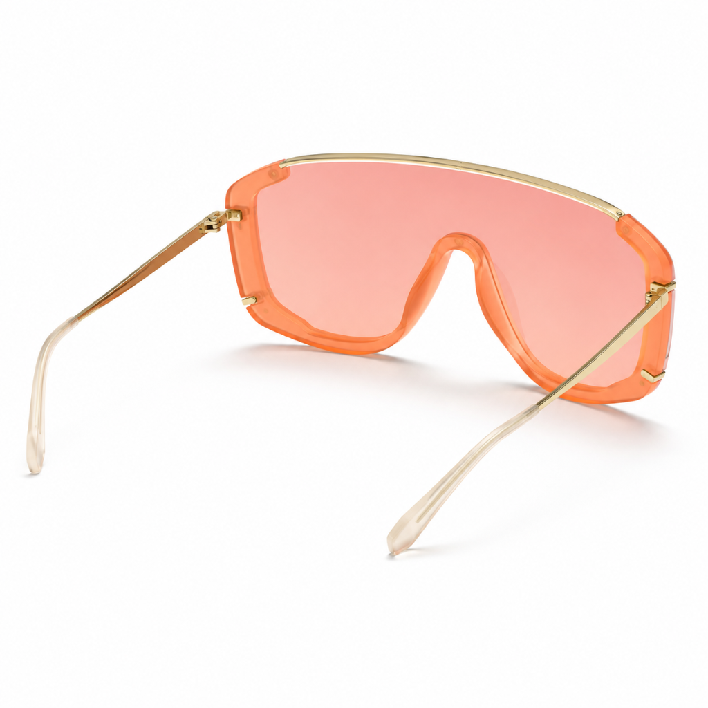 Mykonos pink alloy frame detail