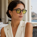 Rhodes black night-vision sunglasses alternate angle