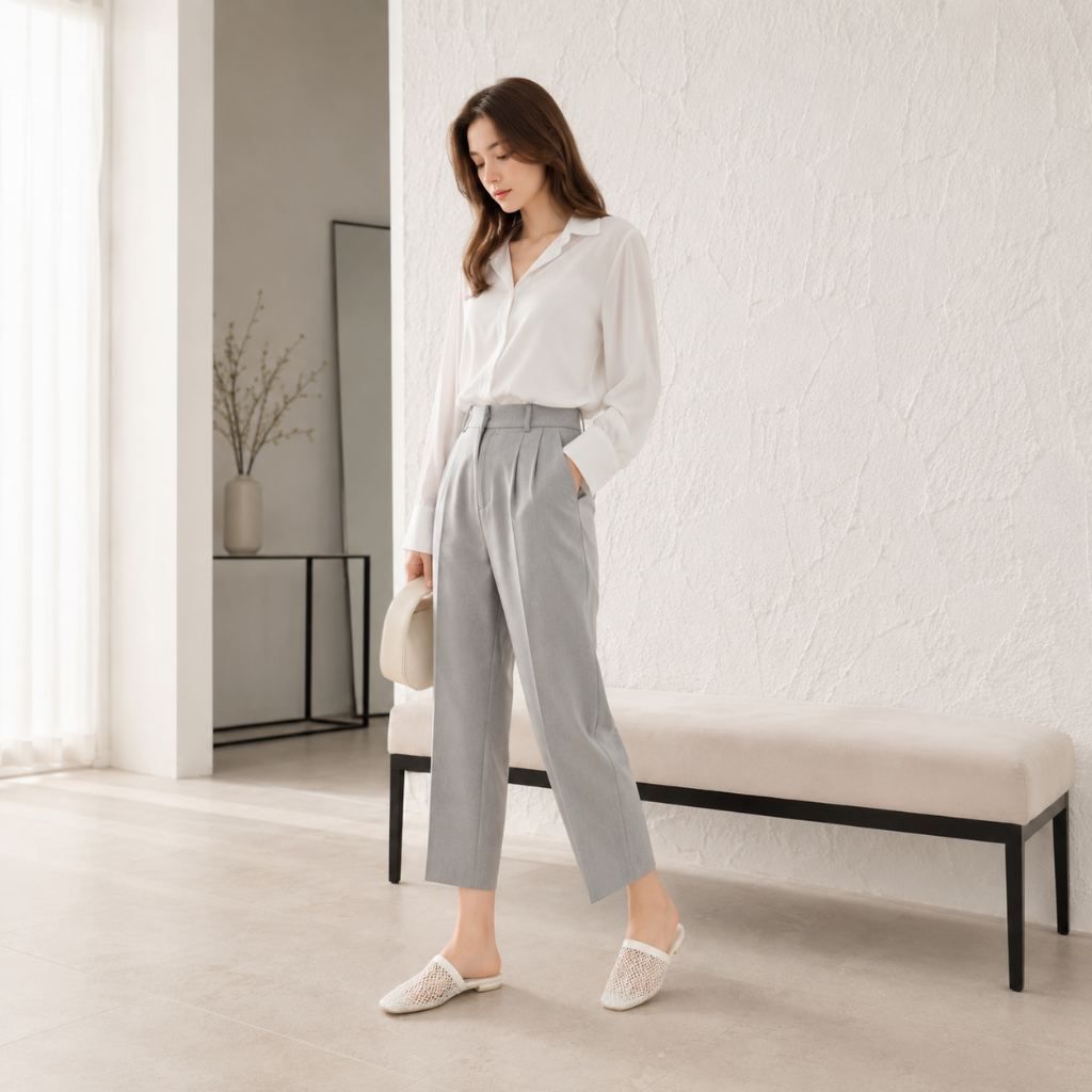 Concorde women's white mules additional view