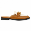 Tuileries women's caramel mules