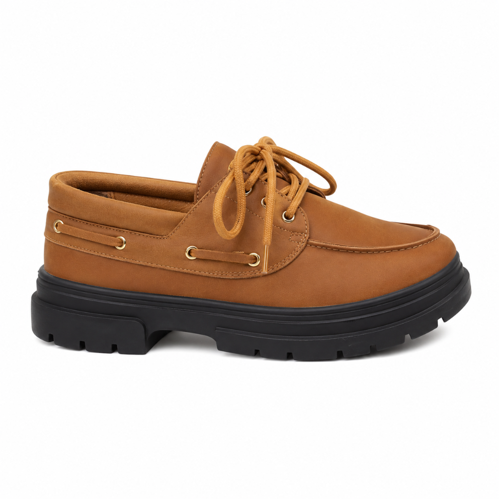 Chantilly women's caramel loafers