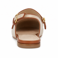 Venice women's white mules sole detail