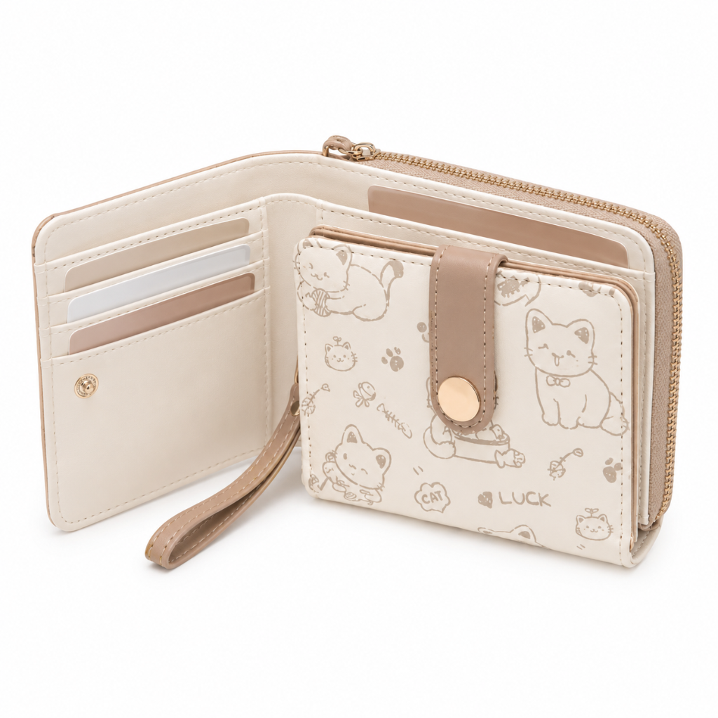 Tuscany women's off-white wallet interior pocket