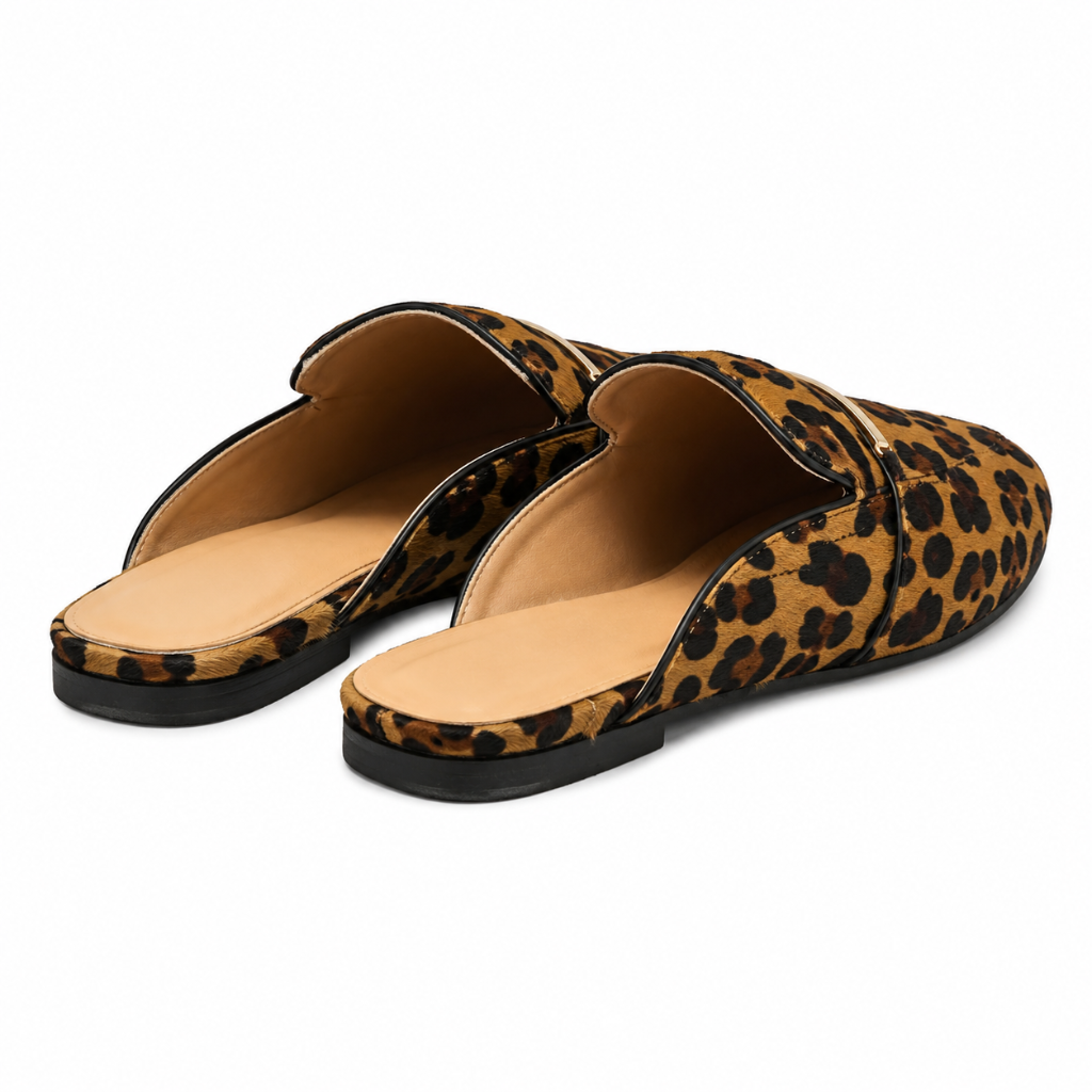 Rivoli women's leopard-print mules sole detail