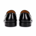 Paris women's black loafers sole detail