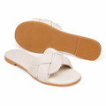 Nice women's off-white sandals upper detail