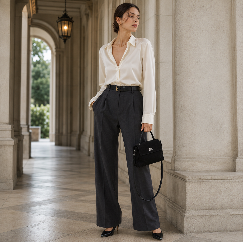 Marais women's black tote bag zip closure detail