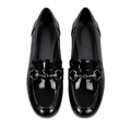 Saint-Tropez women's black loafers product detail