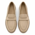 Annecy women's beige loafers sole detail